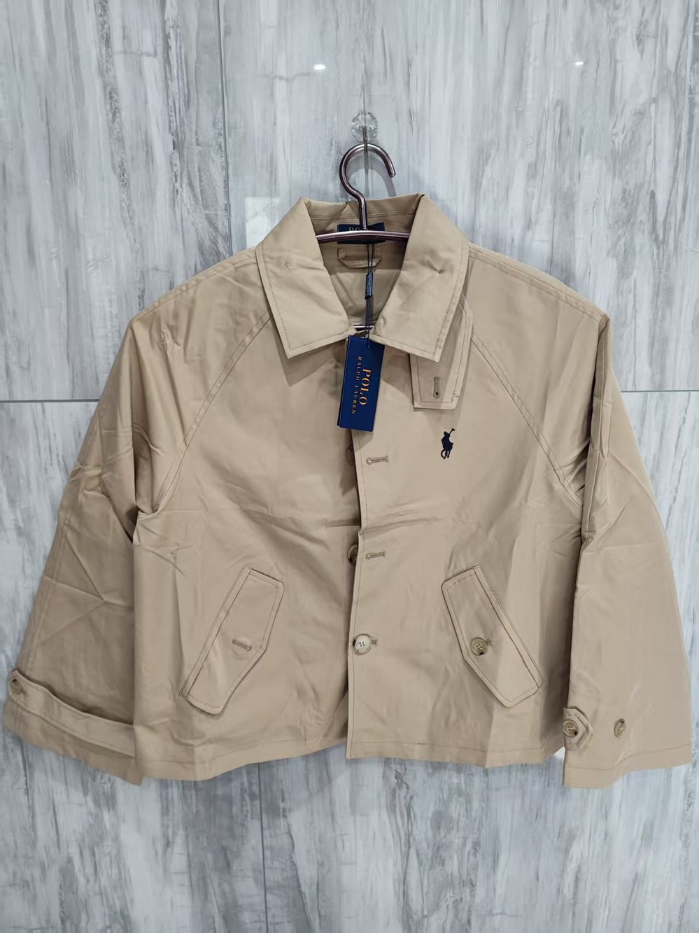 🤎Polo Ralph Lauren Cropped Harrington Jacket